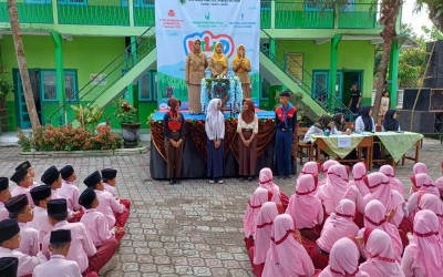 SMPN 1 Ringinrejo Tampil Menginspirasi dalam Expo Pendidikan dan Parenting MI Nasyiatul Mubtadiin