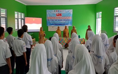 Latihan Dasar Kepemimpinan (LDK) OSIS dan MPK SMPN 1 Ringinrejo: Mencetak Pemimpin Muda yang Berkarakter, Disiplin, dan Bertanggung Jawab